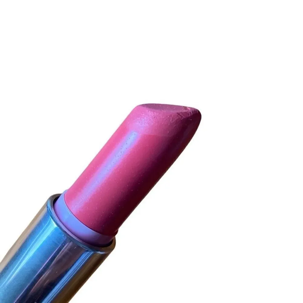 Vintage Estee Lauder Power Pink Lipstick All Day lip stick blue case tube